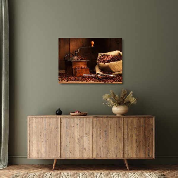 Staklena slika kave (70x50 cm)