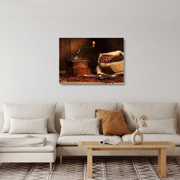 Staklena slika kave (70x50 cm)