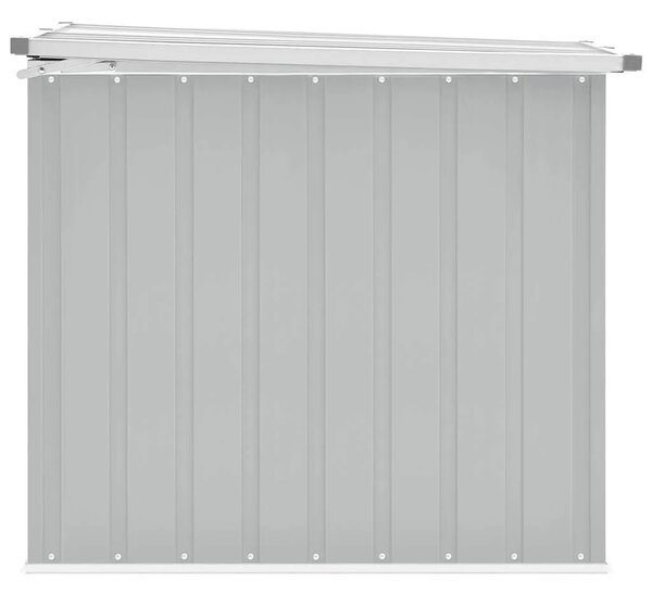 Vrtna kutija za pohranu siva 149 x 99 x 93 cm - Siva 149 x 99 x 93 cm Siva 149 x 99 x 93 cm