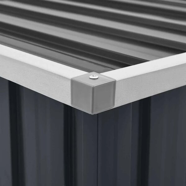 Vrtna kutija za pohranu antracit 129 x 67 x 65 cm - Antracit 129 x 67 x 65 cm Antracit 129 x 67 x 65 cm