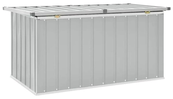 Vrtna kutija za pohranu siva 129 x 67 x 65 cm - Siva 129 x 67 x 65 cm Siva 129 x 67 x 65 cm