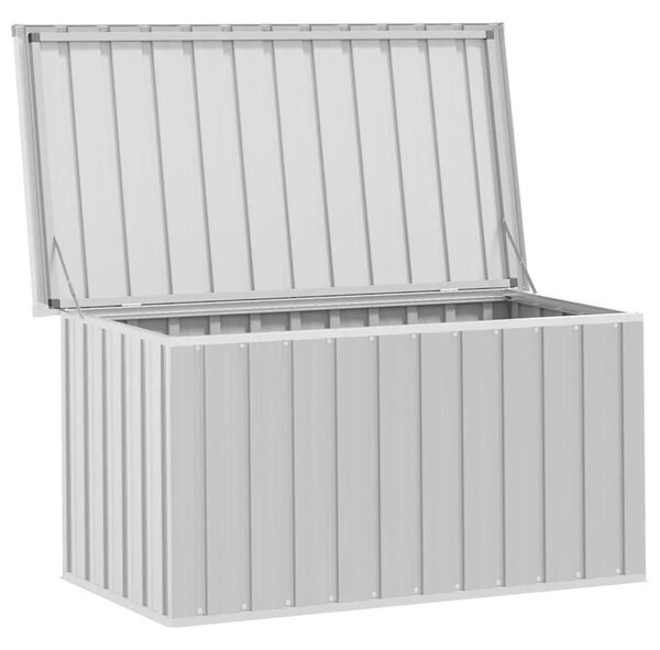Vrtna kutija za pohranu siva 129 x 67 x 65 cm - Siva 129 x 67 x 65 cm Siva 129 x 67 x 65 cm