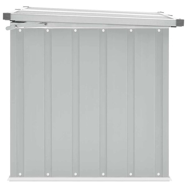 Vrtna kutija za pohranu siva 129 x 67 x 65 cm - Siva 129 x 67 x 65 cm Siva 129 x 67 x 65 cm