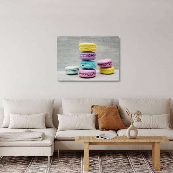 Staklena slika makarona (70x50 cm)