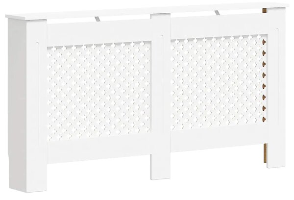 Pokrovi za radijator 2 kom bijeli 152 x 19 x 81 5 cm MDF - Bijela 152 x 19 x 81.5 cm 2 Bijela