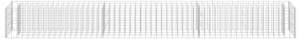 Gabionska sadilica od pocinčanog čelika 270 x 30 x 30 cm - 270 x 30 x 30 cm 1 270 x 30 x 30 cm