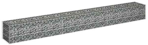 Gabionska sadilica od pocinčanog čelika 270 x 30 x 30 cm - 270 x 30 x 30 cm 1 270 x 30 x 30 cm