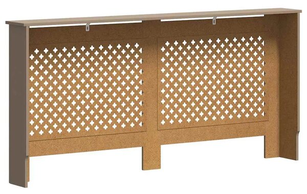 Maska za radijator - Pokrov za radijator 172 x 19 x 81 5 cm MDF - Smeđa 172 x 19 x 81.5 cm 1 Smeđa