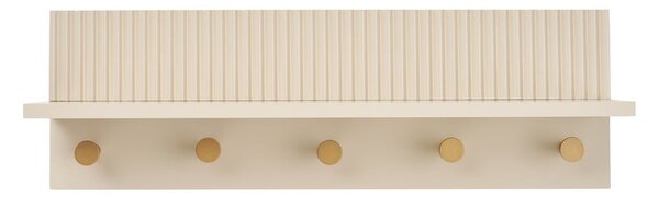 Bež zidna vješalica s policom 50 cm Rocca – House Nordic