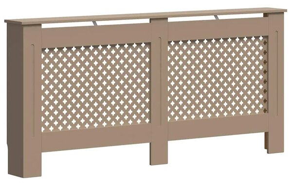 Maska za radijator - Pokrov za radijator 172 x 19 x 81 5 cm MDF - Smeđa 172 x 19 x 81.5 cm 1 Smeđa