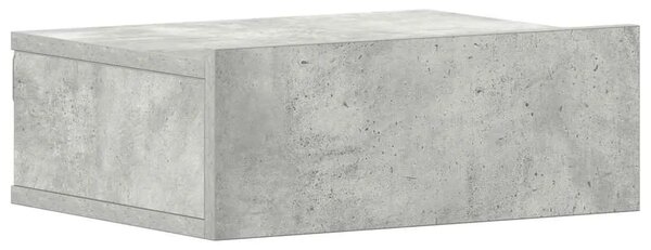 Viseći noćni ormarići 2 kom 40x30x15 cm konstruirano drvo - Beton siva 2 Beton siva 2