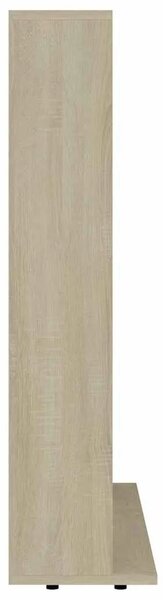 CD stalak – Ormarić za CD-ove boja hrasta 100x23x89 5 cm konstruirano drvo - sonoma hrast 100 x 23 x 89.5 cm 1 Sonoma hrast