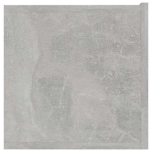 TV ormarić boja betona 120 x 30 x 30 cm od konstruiranog drva - Beton siva 1 120 cm Beton siva