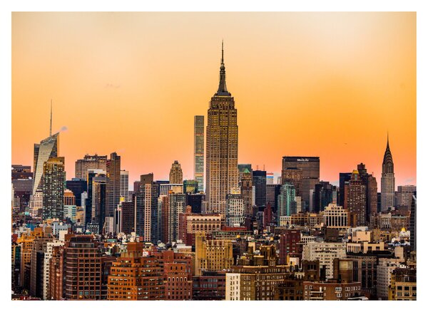 Staklena slika New Yorka (70x50 cm)