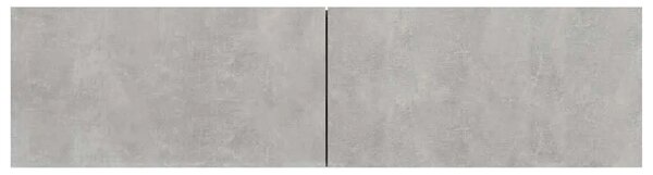 TV ormarić boja betona 120 x 30 x 30 cm od konstruiranog drva - Beton siva 1 120 cm Beton siva