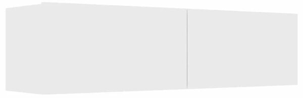 TV ormarić bijeli 120 x 30 x 30 cm od konstruiranog drva - Bijela 1 120 cm Bijela