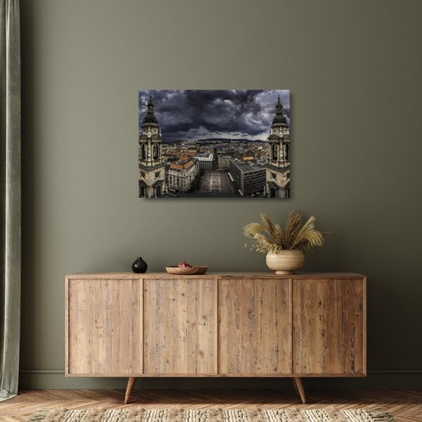 Staklena slika bazilike (70x50 cm)