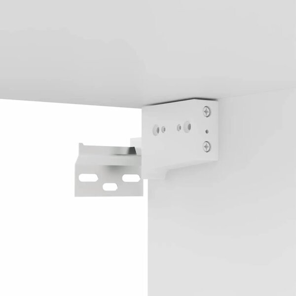 TV ormarić bijeli 80 x 30 x 30 cm od konstruiranog drva - Bijela 1 80 cm Bijela