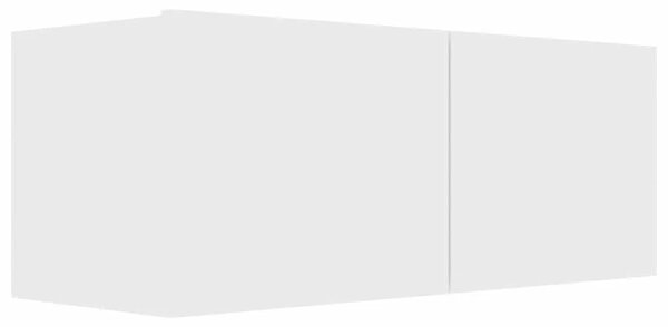 TV ormarić bijeli 80 x 30 x 30 cm od konstruiranog drva - Bijela 1 80 cm Bijela