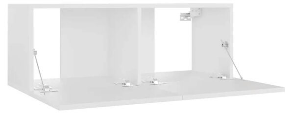 TV ormarić bijeli 80 x 30 x 30 cm od konstruiranog drva - Bijela 1 80 cm Bijela