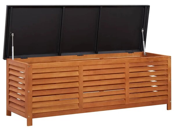 Vrtna kutija za pohranu 150x50x55 cm masivno drvo eukaliptusa - 150 x 50 x 55 cm 150 x 50 x 55 cm