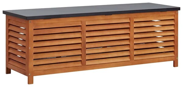 Vrtna kutija za pohranu 150x50x55 cm masivno drvo eukaliptusa - 150 x 50 x 55 cm 150 x 50 x 55 cm