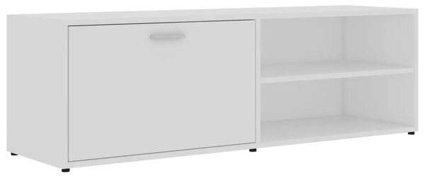 TV ormarić bijeli 120 x 34 x 37 cm od konstruiranog drva - Bijela 1 Bijela