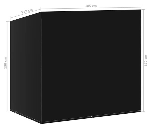 Navlaka za ljuljačku sa 6 ušica 185 x 117 x 170 cm - 185 x 117 x 170 cm 1 185 x 117 x 170 cm 1
