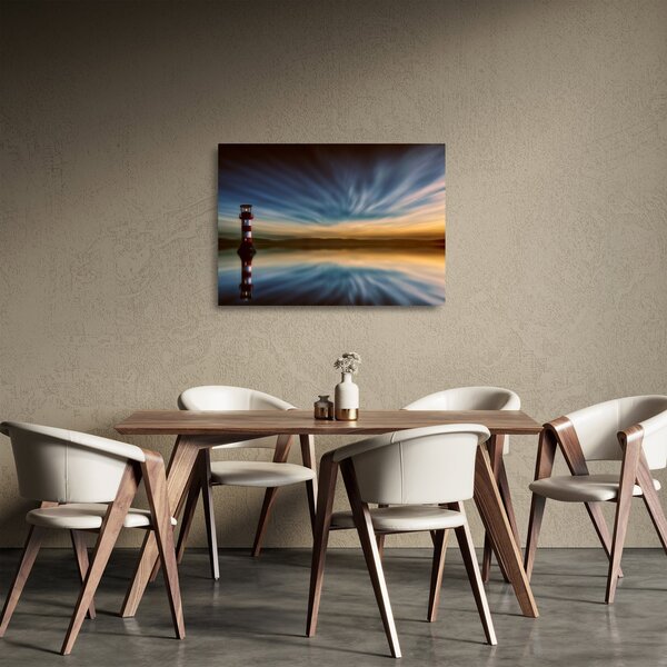 Staklena slika svjetionika (70x50 cm)