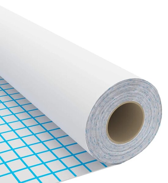 Samoljepljiva folija za namještaj bijela 500 x 90 cm PVC - Bijela 1 Bijela