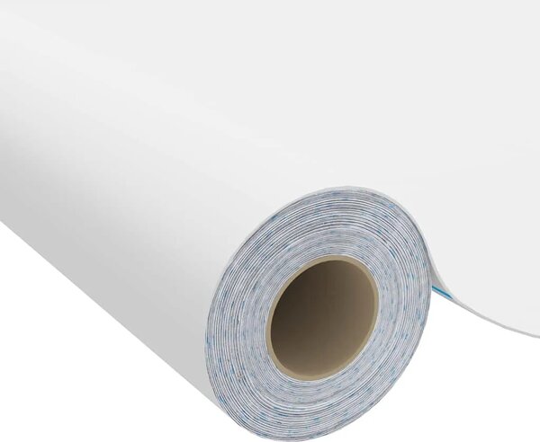 Samoljepljiva folija za namještaj bijela 500 x 90 cm PVC - Bijela 1 Bijela