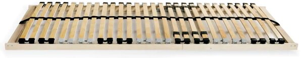 Podnice za krevet 2 kom s 28 letvica i 7 zona 90 x 200 cm - 90 x 200 cm 28 letvica 90 x 200 cm 28 letvica