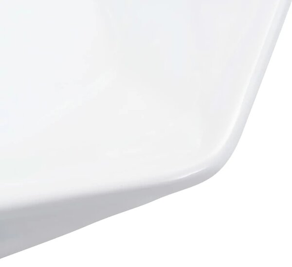 Lavabo - Umivaonik 41 x 36 5 x 12 cm keramički bijeli - Bijela Bijela