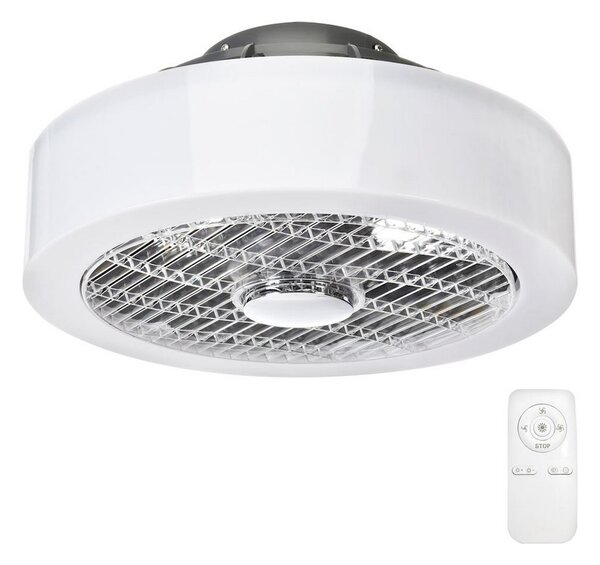 LED Prigušiva stropna svjetiljka s ventilatorom LED/45W/230V