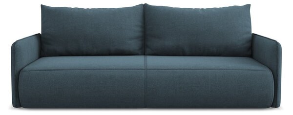 Plava sklopiva/s prostorom za odlaganje sofa 216 cm Nanea – Makamii