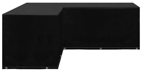 Navlaka za vrtni namještaj u L-obliku s 12 ušica 250x250x90 cm - 250 x 250 x 90 cm 1 250 x 250 x 90 cm 1