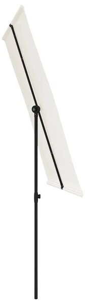 Vrtni suncobran s aluminijskim stupom 2 x 1 5 m pješčano bijeli - Pijesak bijela 200 x 150 cm 1 Pijesak bijela