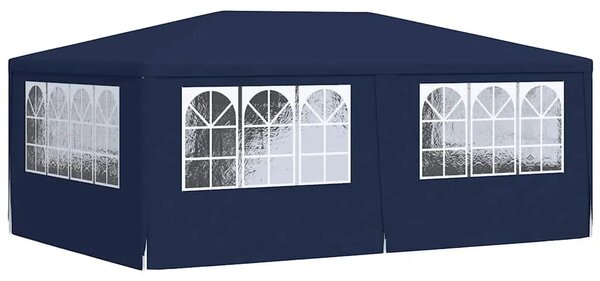 Profesionalni šator za svadbe - šator za zabave 4 x 6 m plavi 90 g/m² - Plava 4 x 6 m 1 Plava