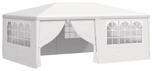 Profesionalni šator za svadbe - šator za zabave 4 x 6 m bijeli 90 g/m² - Bijela 4 x 6 m 1 Bijela