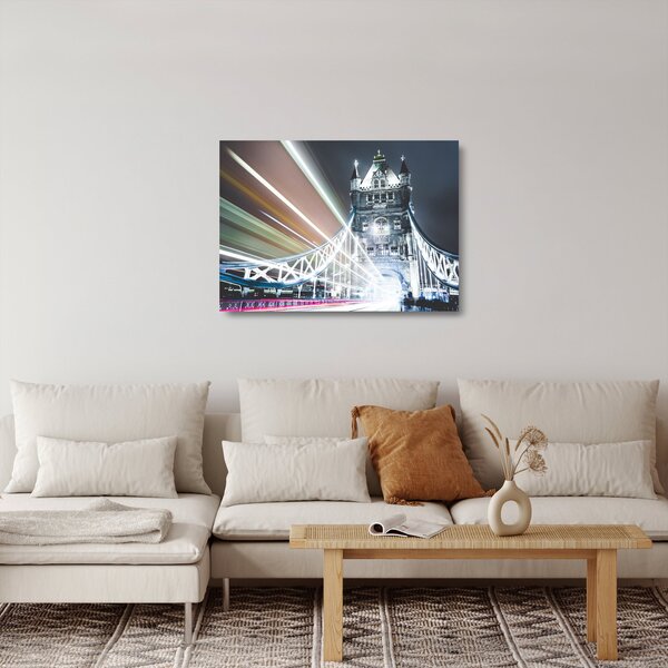 Staklena slika Tower Bridgea (70x50 cm)