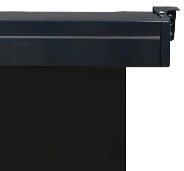 Balkonska bočna tenda 145 x 250 cm crna - Crna 145 x 250 cm 1 Crna