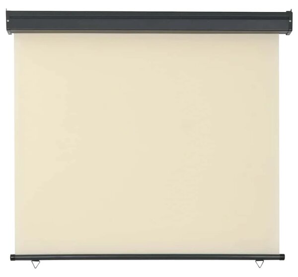 Balkonska bočna tenda 125 x 250 cm krem - Krema 125 x 250 cm 1 Krema
