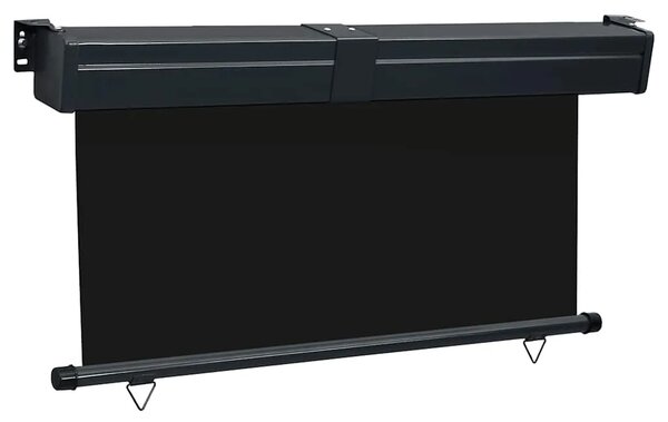 Balkonska bočna tenda 145 x 250 cm crna - Crna 145 x 250 cm 1 Crna