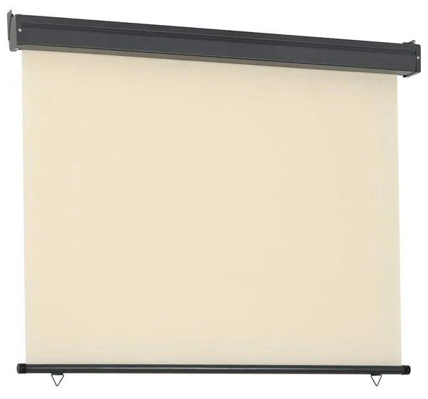 Balkonska bočna tenda 125 x 250 cm krem - Krema 125 x 250 cm 1 Krema