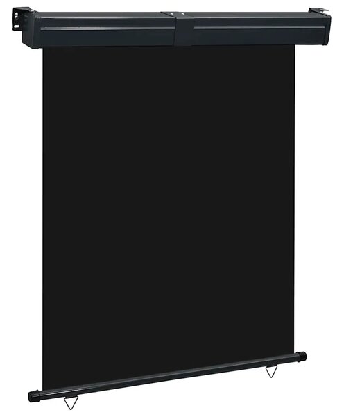 Balkonska bočna tenda 145 x 250 cm crna - Crna 145 x 250 cm 1 Crna