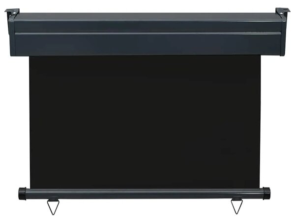 Balkonska bočna tenda 105 x 250 cm crna - Crna 105 x 250 cm 1 Crna