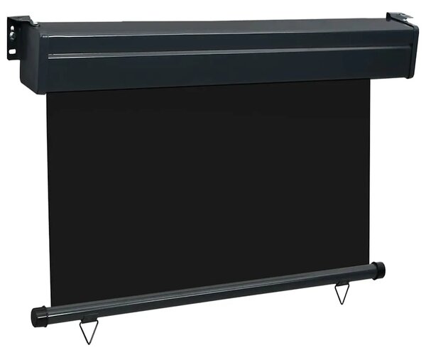 Balkonska bočna tenda 105 x 250 cm crna - Crna 105 x 250 cm 1 Crna