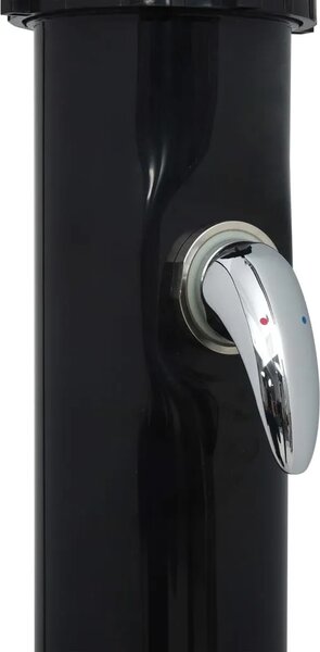 Solarni tuš crni 220 cm 20 L