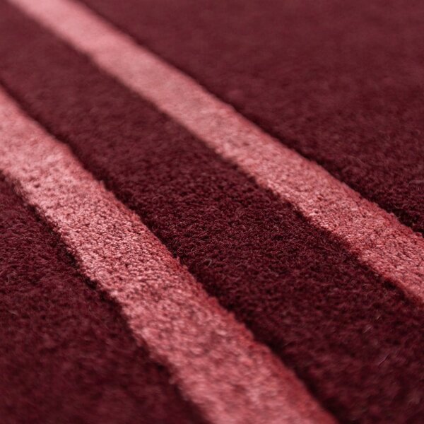 Bordo ručno rađen vunen tepih 200x290 cm Gatsby – Flair Rugs
