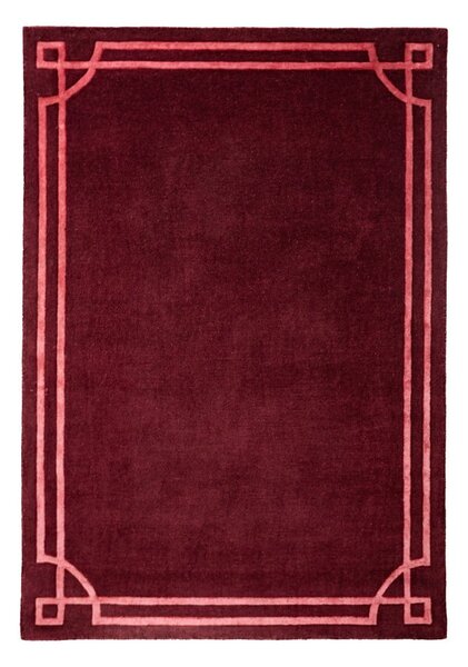 Bordo ručno rađen vunen tepih 200x290 cm Gatsby – Flair Rugs